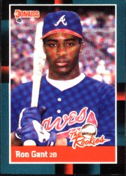 1988 Donruss Rookies Baseball Cards    047      Ron Gant